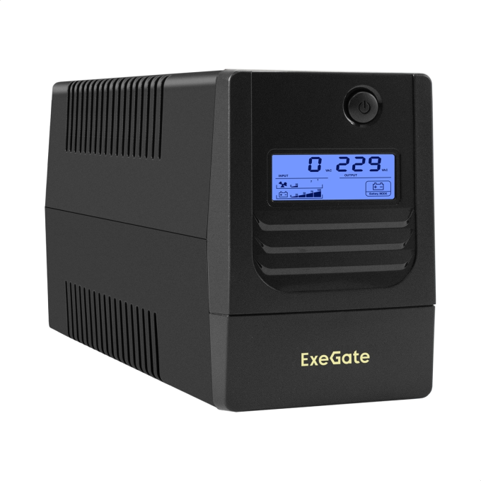 ИБП EXEGATE SMART LB-600.LCD.AVR.2SH EX299755RUS